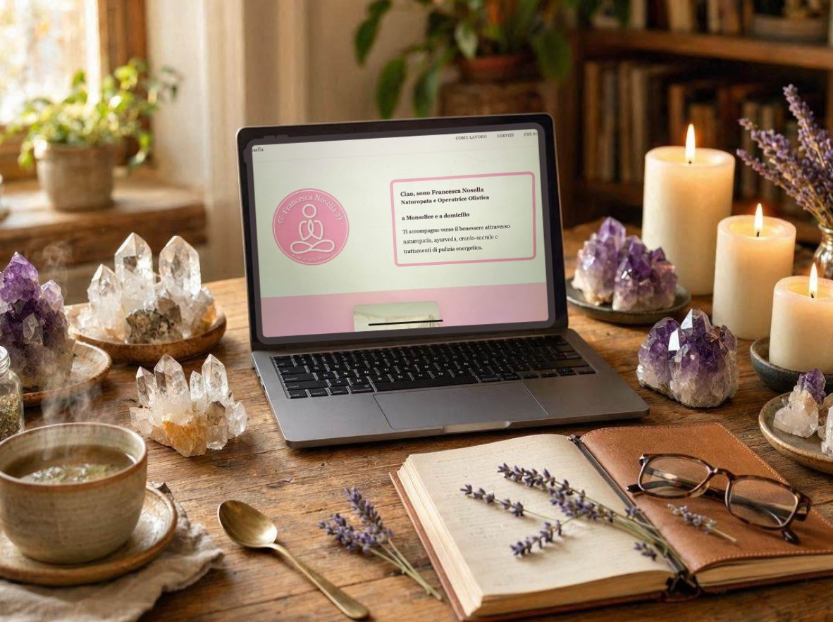Sito web per naturopata - Francesca Nosella